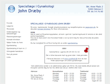 Tablet Screenshot of john-draeby.dk